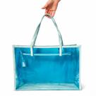Bolsa Sacola Transparente para Praia com Necessaire Impermeável Bolsa Sacola Transparente para Praia com Necessaire Impermeável