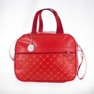 Bolsa Saída Maternidade Vermelho e Dourado c/Medalha - 1 pç