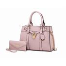 Bolsa Satchel Casafoyer Christine em material vegano com Carteira Bolsa Satchel Casafoyer Christine em material vegano com Carteira
