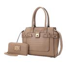 Bolsa Satchel Casafoyer Isla em material vegano 30x25x10 cm
