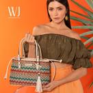 Bolsa Satchel Grande Palha