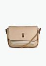 Bolsa satchel transversal média wj sintético