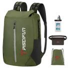 Bolsa seca impermeável Piscifun Dry Bag 20L com bolsa de cintura e capa de telefone