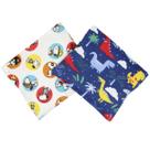 Bolsa Sementes p/ cólica bebê Kit 2 Un Snoopy e Dinos Azul com Lavanda, Erva Doce e Camomila