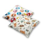 Bolsa Sementes p/ cólica bebê Kit 2 Un Snoopy e Dinos