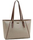 Bolsa Shopper de Ombro Elemento Gráfico - Chenson 3486012 Bege