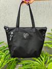 Bolsa Shopper Nylon HEART de Ombro Clean Esportiva Academia Bags Gym Masculino Feminino Ziper Vertical Frontal Resistente Treino Crossbody Unisex