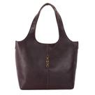 Bolsa shopping bag estruturada classe couro