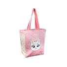 bolsa shopping eu amo gatos e algumas pessoas