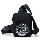 Bolsa Shoulder Bag Favela Venceu Mini Pochete Transversal Bolsa Shoulder Bag Favela Venceu Mini Pochete Transversal