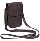 Bolsa Shoulder Bag Feminina Masculina Em Couro Legitimo Ombro Pratica Moderna