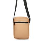 Bolsa Shoulder Bag Pequena Material Sintético Resistente Cor Nude Moda