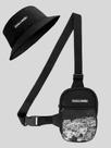 Bolsa Shoulder Bag Transversal Tira Colo Necessaire Favela + Chapeu Bucket