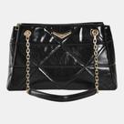 Bolsa Shoulder Via Marte Grande Preta