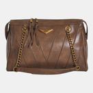Bolsa Shoulder Via Marte Marrom