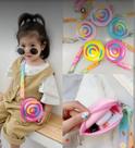 Bolsa silicone infantil pirulito colorido