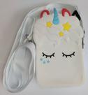 Bolsa silicone infantil unicórnio