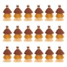 Bolsa Tassel Charm MECCANIXITY Mini, três camadas, 1,6 polegadas, 25 unidades Bolsa Tassel Charm MECCANIXITY Mini, três camadas, 1,6 polegadas, 25 unidades