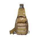 Bolsa Tática Impermeável Masculina Para Peito, EDC, Ombro, Caça, Tiro Oculto, Caminhada,