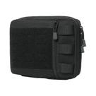 Bolsa Tática Molle Admin Multiuso com Corte a Laser, Organizador Modular EMT EDC para Ferramentas
