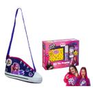 Bolsa Tênis Katlen + Kit Tô Pronta Dos Rosa Maquiagem Infantil - Brink Model