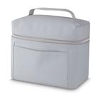 Bolsa Térmica 5L Elegante para Lanches e Marmitex Portátil com Alça Cinza