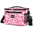 Bolsa Térmica BEIMILY de 8L para Adultos, Estampado Leopardo Rosa