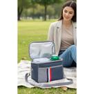 Bolsa Térmica Compacta 7.6L c/ Alça Mão/Transv. - Ideal! Bolsa Térmica Compacta 7.6L c/ Alça Mão/Transv. - Ideal!