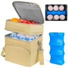 Bolsa térmica de leite materno Jaffzora, garrafas isoladas de 6 x 9 onças Bolsa térmica de leite materno Jaffzora, garrafas isoladas de 6 x 9 onças