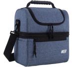 Bolsa Térmica Doble Piso MIER Bluesteel Aislada para Hombre y Mujer