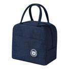 Bolsa Térmica Elegante com Isolamento em Papel Alumínio - Cor Índigo