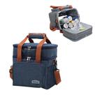 Bolsa Termica Expansível De Grande Capacidade Para Piquenique Viagens Ao Ar Livre Na Praia