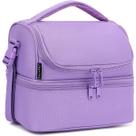 Bolsa Térmica FlowFly de Doble Piso Aislada Morada