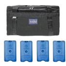 Bolsa Térmica Impermeável 12 Litros + 4 Gelos 200ML - Raju