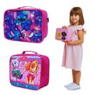 Bolsa Térmica Infantil Menina Escolar para Marmita Bolsinha Infanto Juvenil Feminina