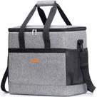 Bolsa Térmica Lifewit 40L / 60 Latas Aislada y Plegable, Gris