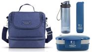 Bolsa Térmica Marmita Copo Porta Talher 4 Peças Concept Mais