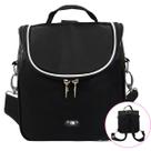 Bolsa Termica Marmiteira Preto e Branco Masculina e Feminina Compacta Alta Qualidade Necessaire