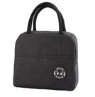 Bolsa Térmica Masculina Preta Lancheira Feminina Pequena