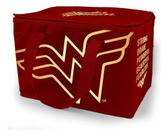 Bolsa Térmica Mulher Maravilha Vermelha Logo Dourado 13 Litros Bolsa Térmica Mulher Maravilha Vermelha Logo Dourado 13 Litros