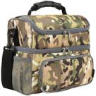 Bolsa Térmica para Almuerzo FlowFly Doble Capa Aislante para Adultos Negra