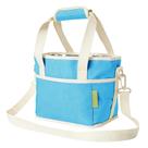 Bolsa térmica para bebidas com capacidade para 4 copos e alça ajustável