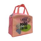 Bolsa Térmica Rosa - Minha Mãe é uma Rainha - 21,5x20cm - 1 unidade - Rizzo