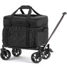 Bolsa térmica TONRUYN Extra Large 50L com rodas 85 latas preta