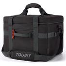 Bolsa térmica TOURIT 40L isolada de 60 latas para piquenique na praia preta Bolsa térmica TOURIT 40L isolada de 60 latas para piquenique na praia preta