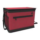 Bolsa térmica tropical 20l com alça tiracolo e bolsos vermelha - Soprano