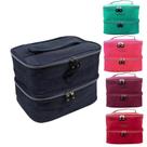 Bolsa Térmica Viagem Fitness Portátil Marmita Marmitex Com Alça Dois Andares