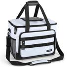 Bolsa térmica ZAKEEP Soft Leakproof Beach 30 latas brancas 20L