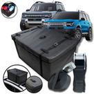 Bolsa Teto Maleiro Impermeável 370L + Cinta Premium Bronco