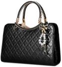 Bolsa TIBES Shiny Patchel de couro envernizado para mulheres